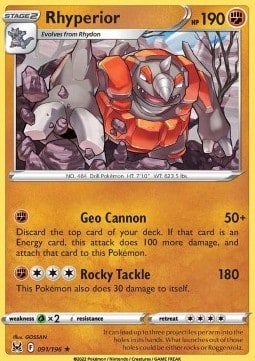 Rhyperior - Catalogusvoorbeeld
