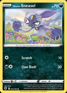 Hisuian Sneasel - Catalogusvoorbeeld