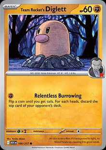 Team Rocket's Diglett - Catalogusvoorbeeld