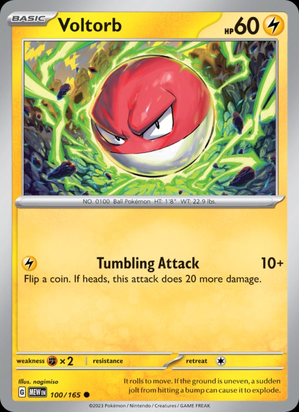 Voltorb - Catalogusvoorbeeld