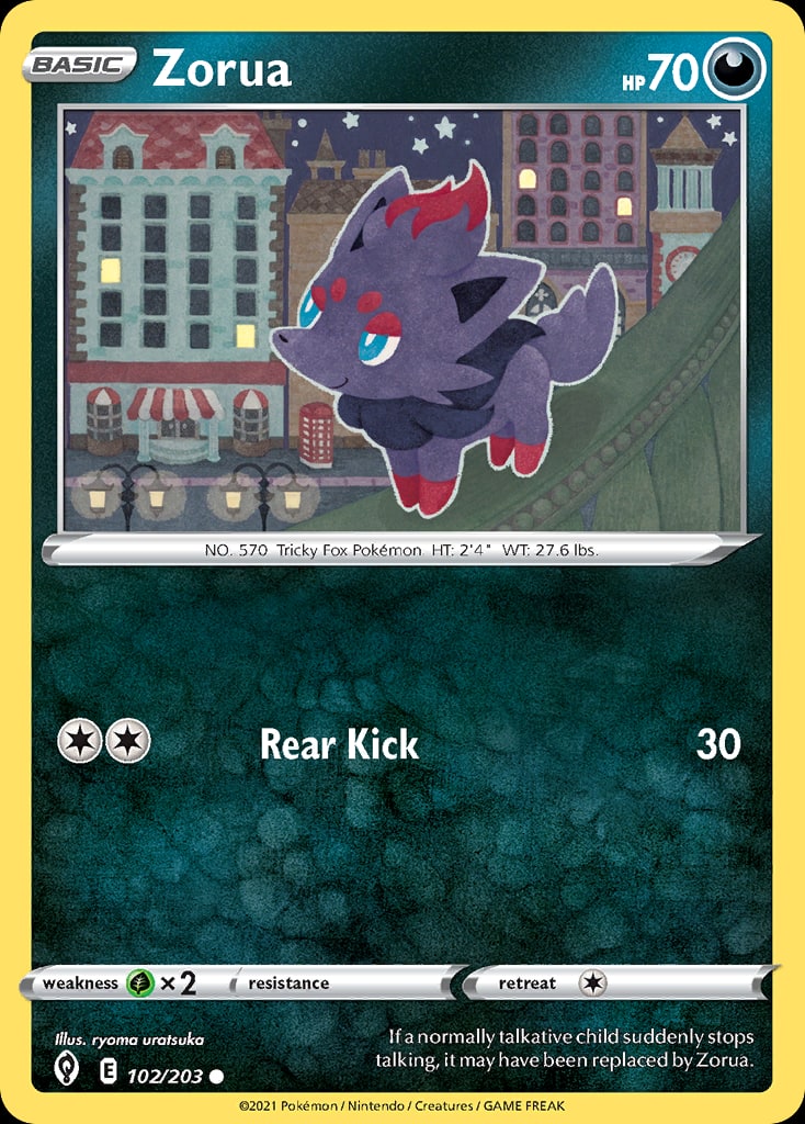 Zorua - Catalogusvoorbeeld