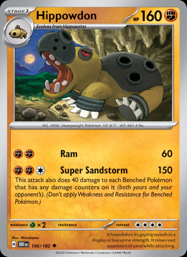 Hippowdon - Catalogusvoorbeeld