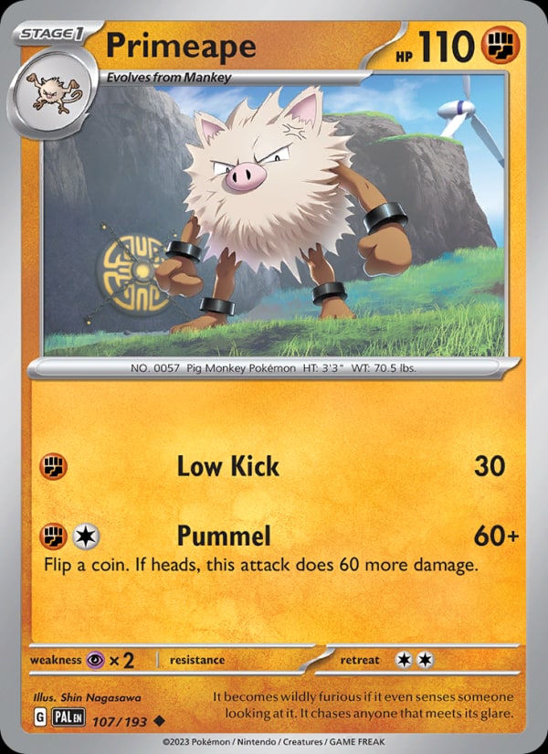 Primeape - Catalogusvoorbeeld