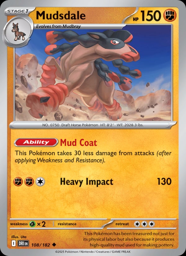 Mudsdale - Catalogusvoorbeeld
