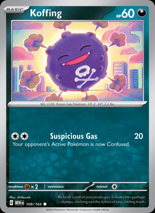Koffing - Catalogusvoorbeeld