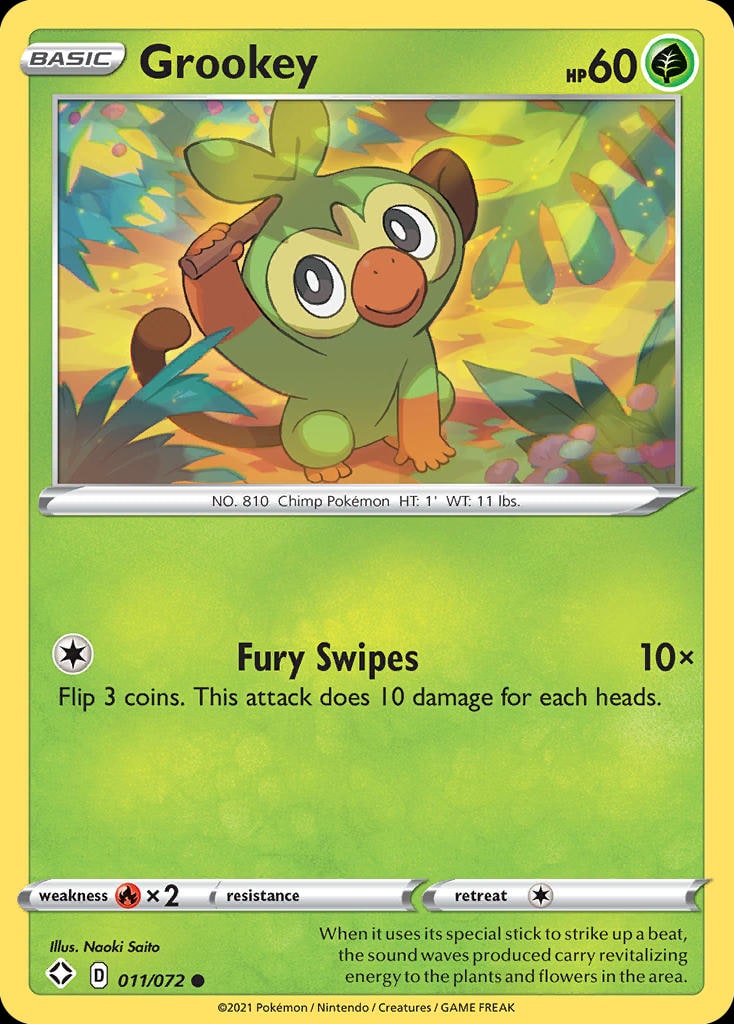 Grookey - Catalogusvoorbeeld