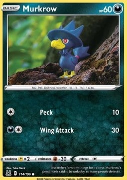 Murkrow - Catalogusvoorbeeld