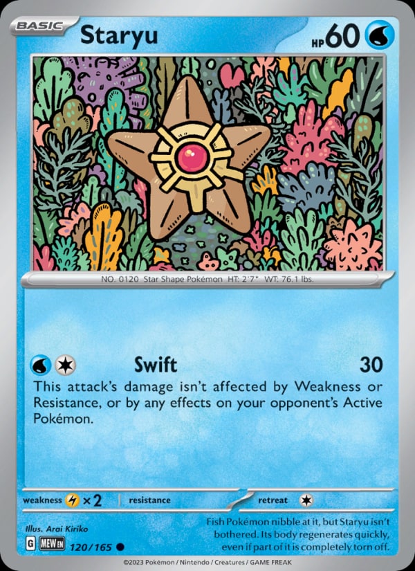 Staryu - Catalogusvoorbeeld
