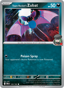 Team Rocket's Zubat (Holo) - Catalogusvoorbeeld
