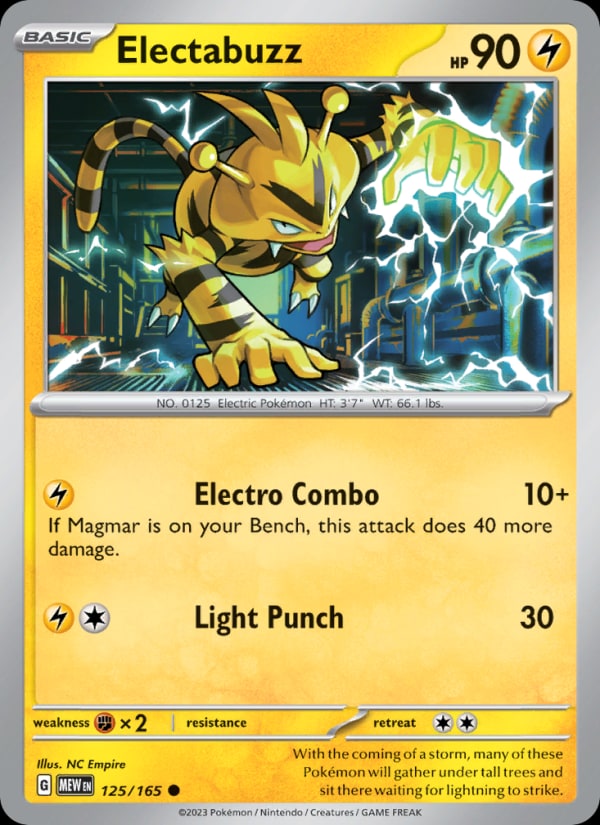 Electabuzz - Catalogusvoorbeeld