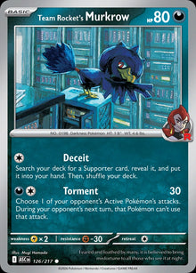 Team Rocket's Murkrow - Catalogusvoorbeeld
