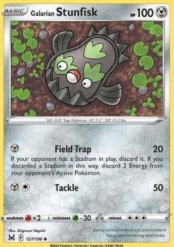 Galarian Stunfisk - Catalogusvoorbeeld