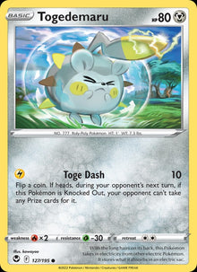 Togedemaru - Catalogusvoorbeeld