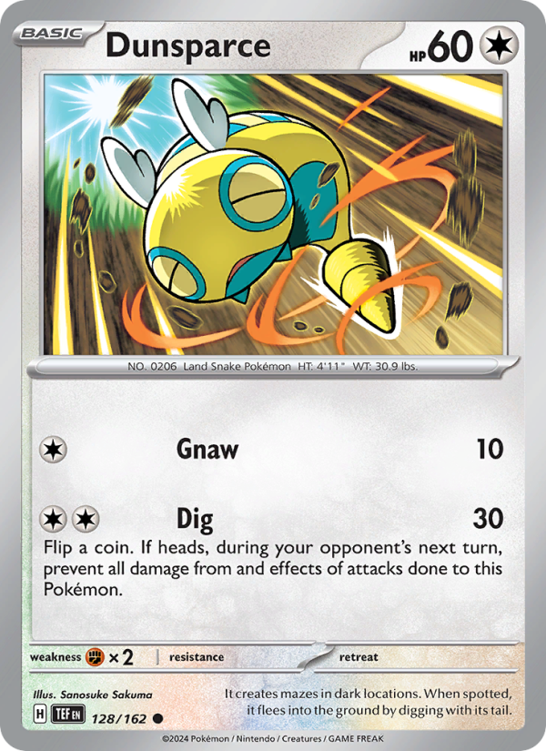 Dunsparce - Catalogusvoorbeeld