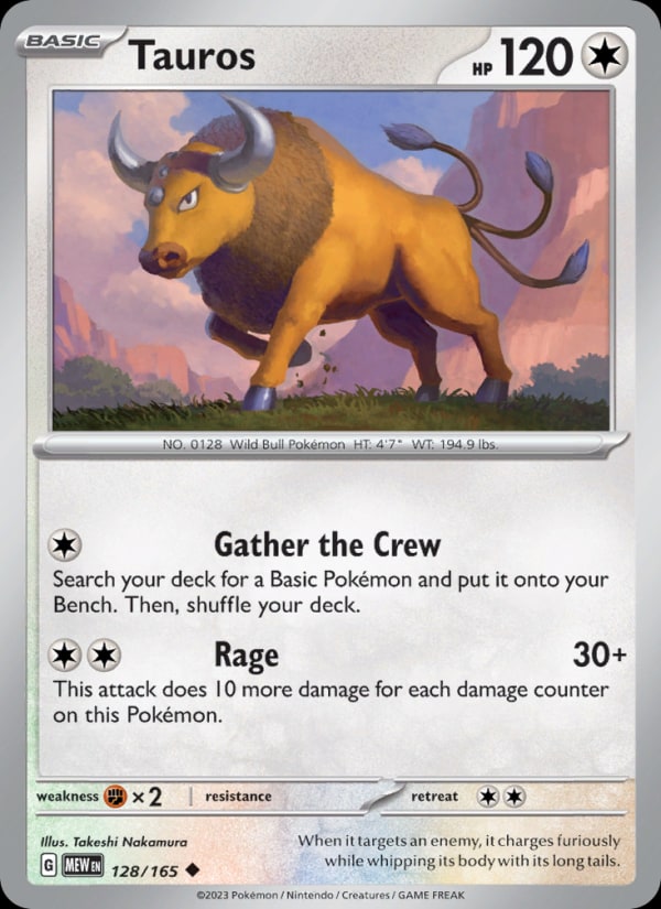Tauros - Catalogusvoorbeeld