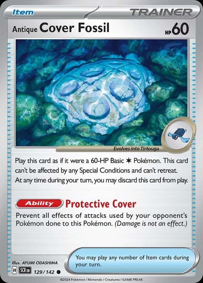 Antique Cover Fossil - Catalogusvoorbeeld