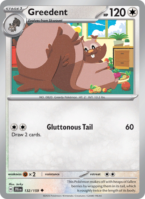 Greedent (Holo) - Catalogusvoorbeeld