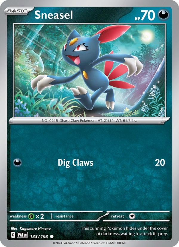 Sneasel (Holo) - Catalogusvoorbeeld