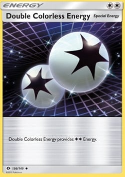 Double Colorless Energy - Catalogusvoorbeeld