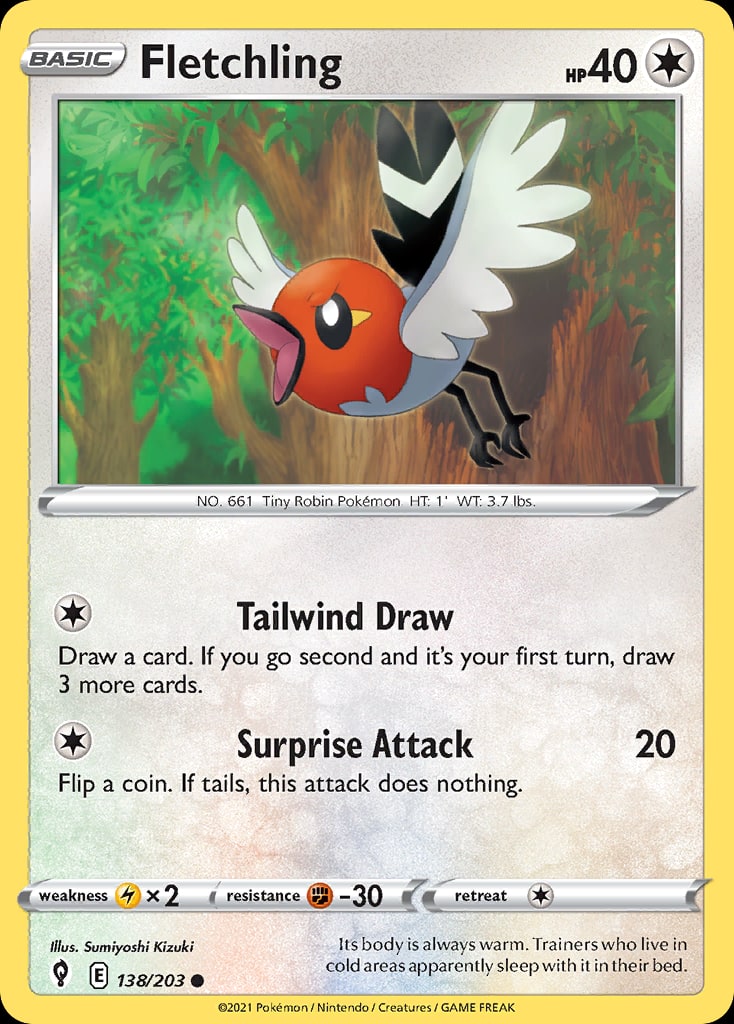 Fletchling (Holo) - Catalogusvoorbeeld