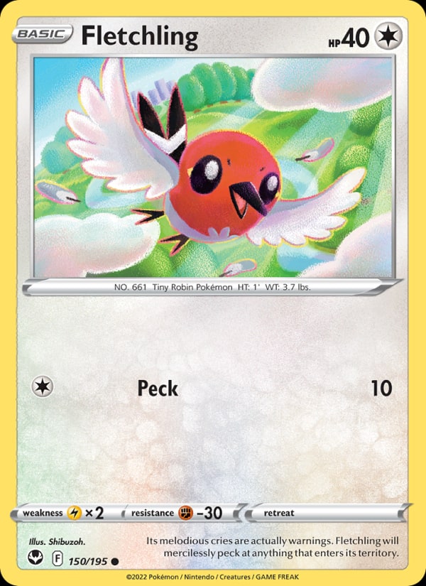 Fletchling - Catalogusvoorbeeld