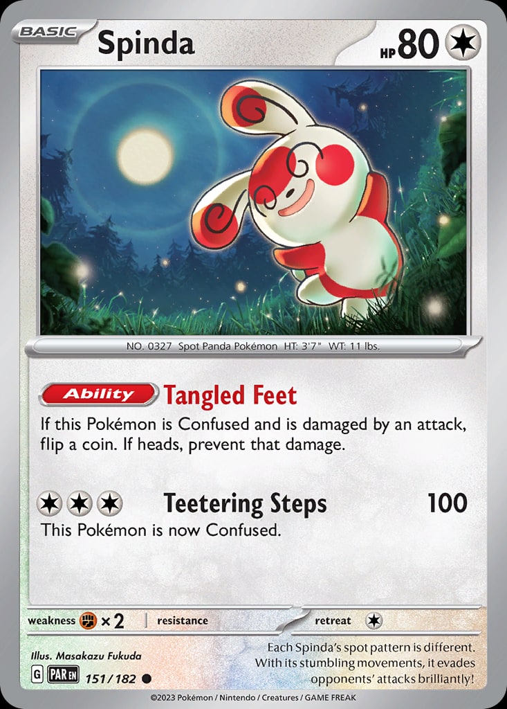 Spinda - Catalogusvoorbeeld