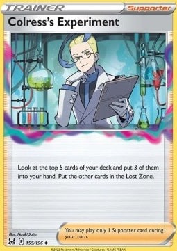 Colress's Experiment - Catalogusvoorbeeld