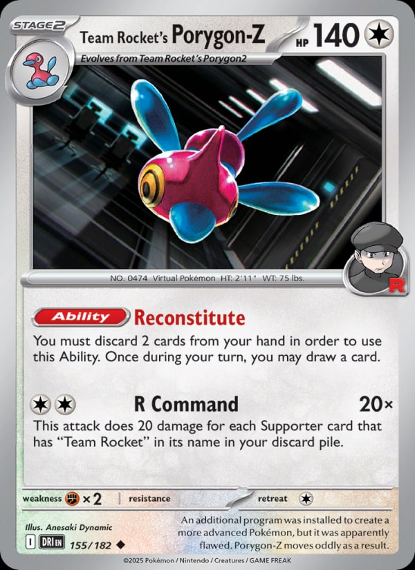 Team Rocket's Porygon-Z - Catalogusvoorbeeld
