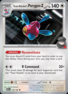 Team Rocket's Porygon-Z - Catalogusvoorbeeld