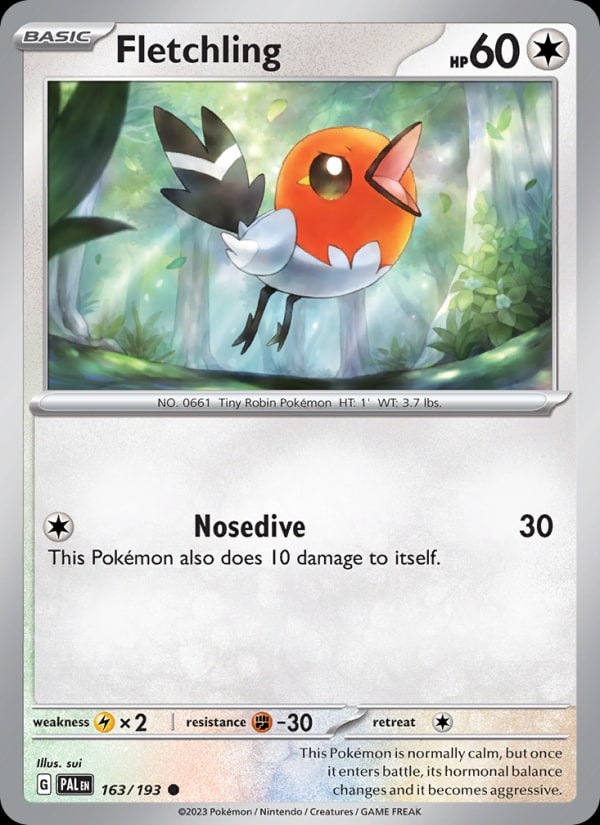 Fletchling - Catalogusvoorbeeld