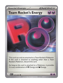 Team Rocket's Energy - NM front