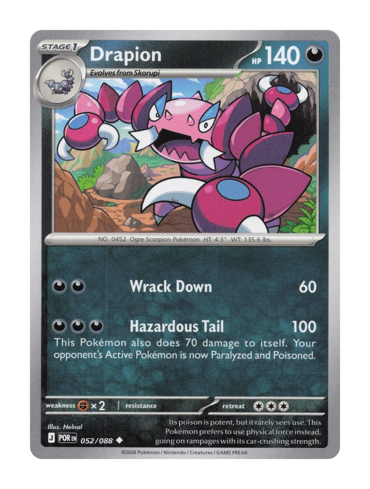 Drapion - NM front