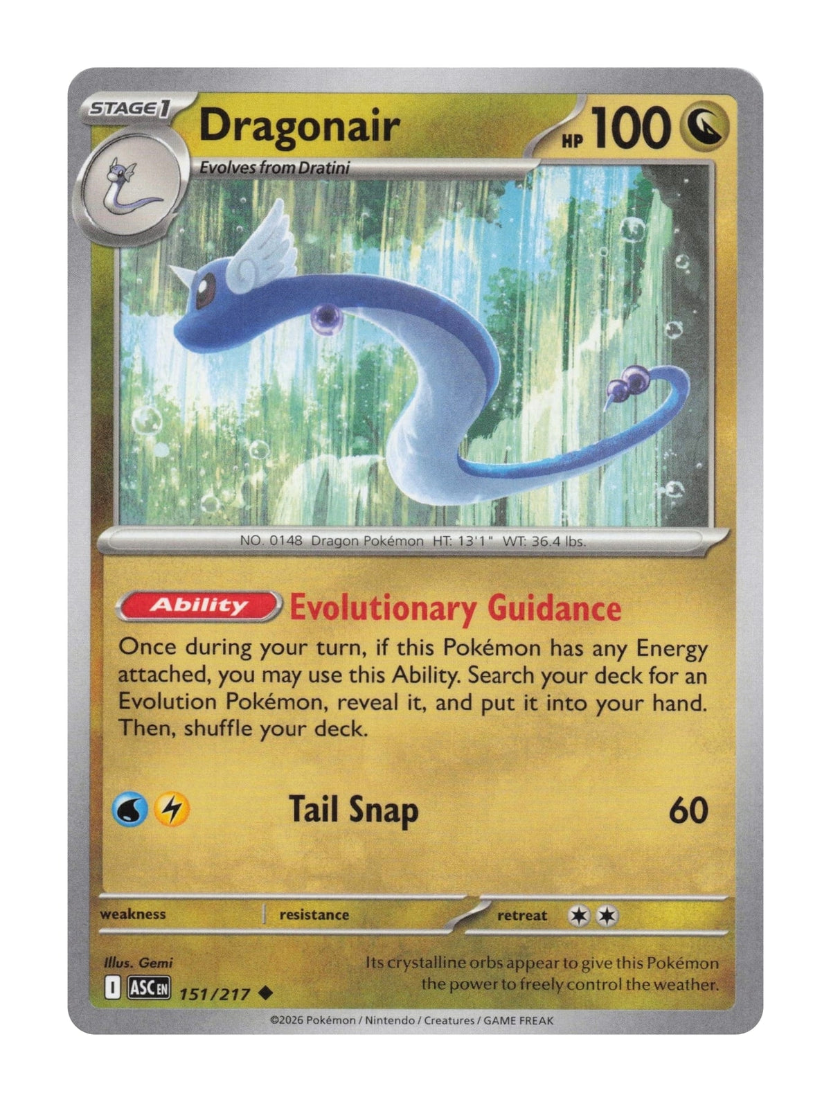 Dragonair - NM front