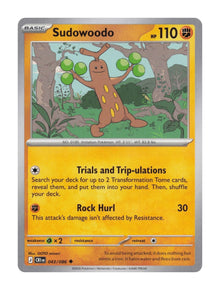 Sudowoodo - NM front