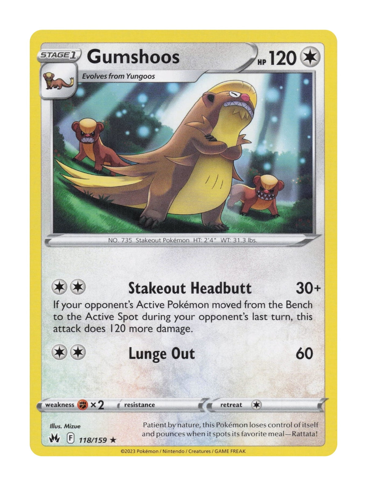 Gumshoos - NM front