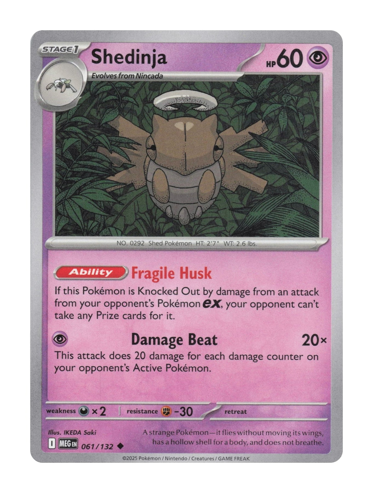 Shedinja - NM front