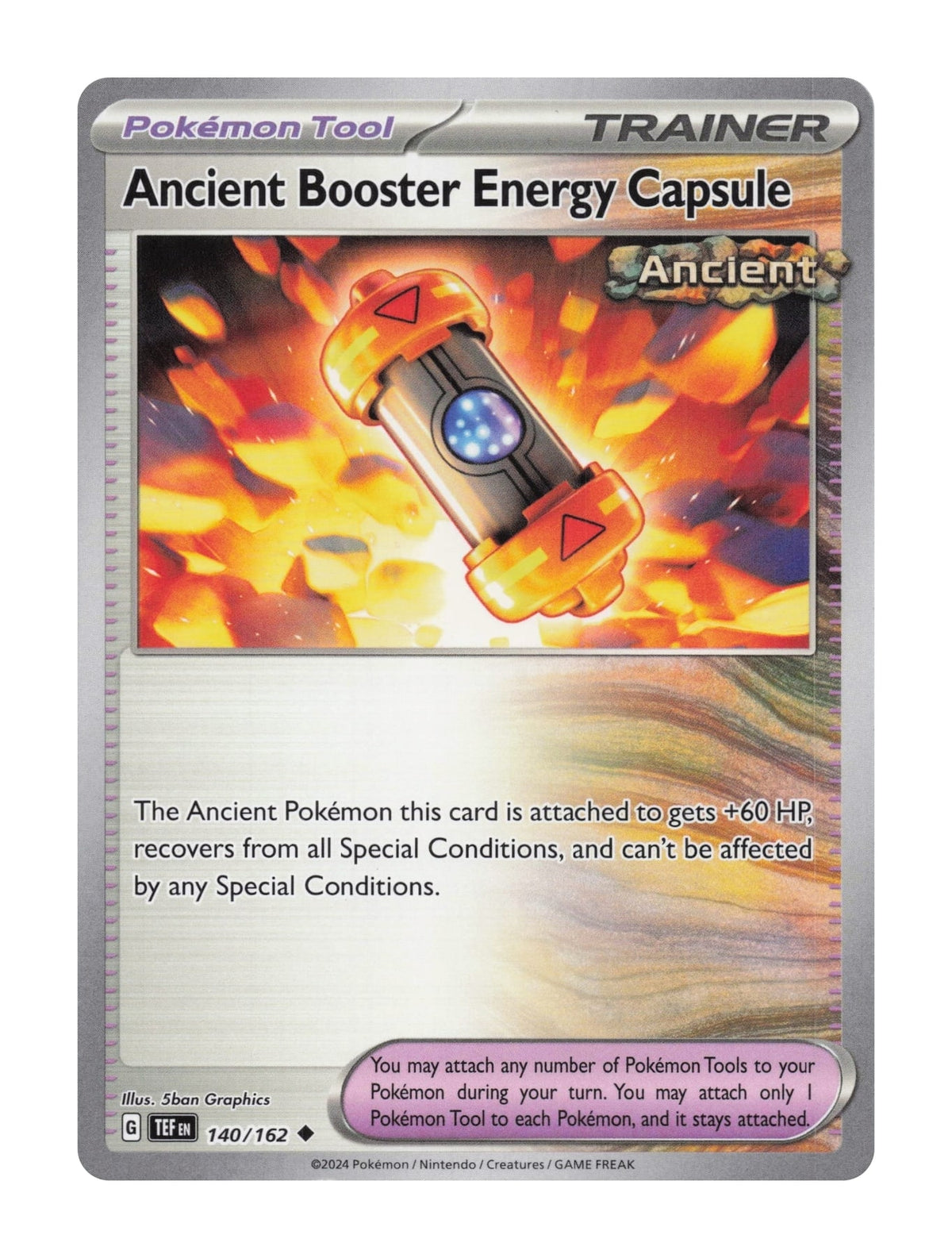Ancient Booster Energy Capsule - NM front