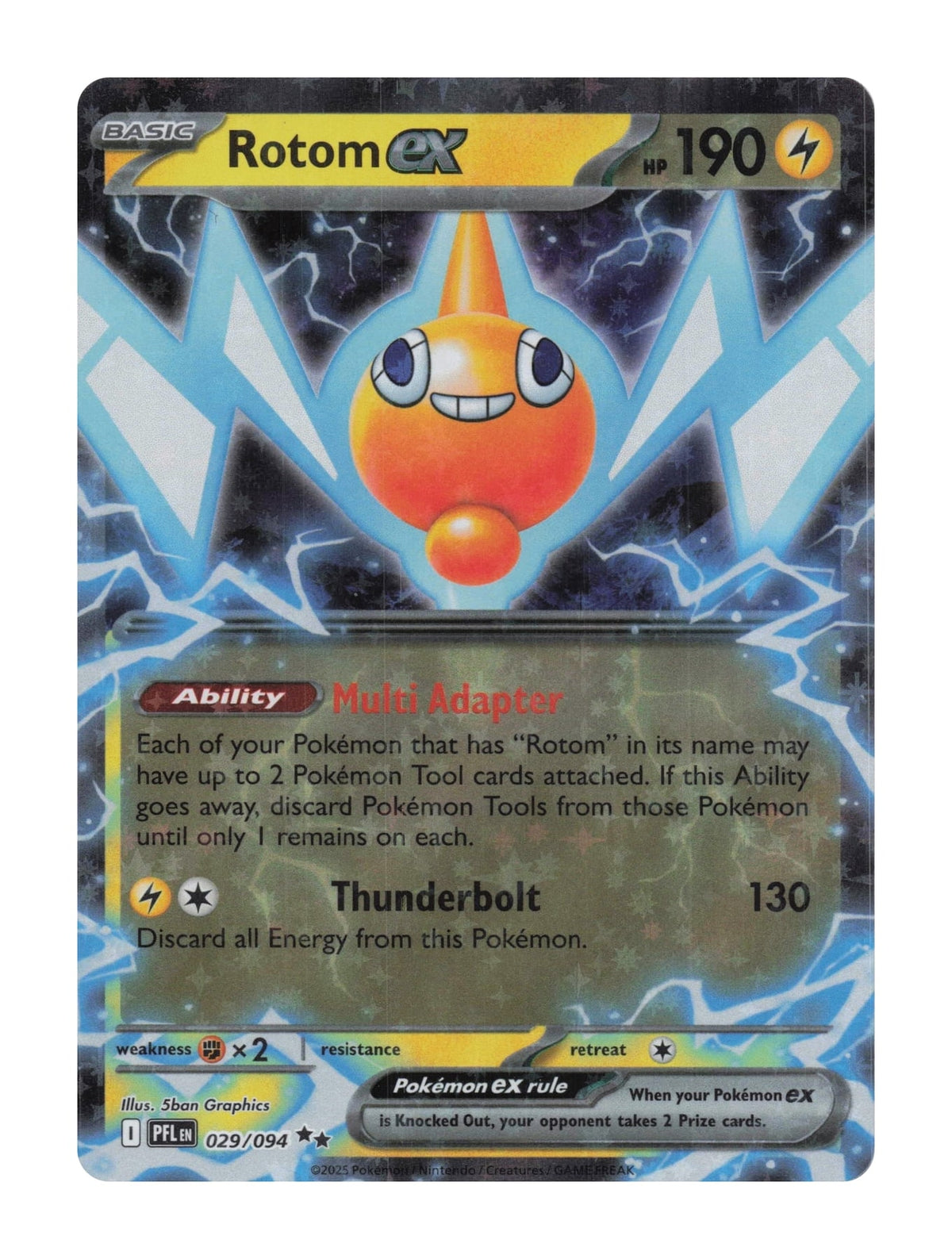 Rotom ex - NM front