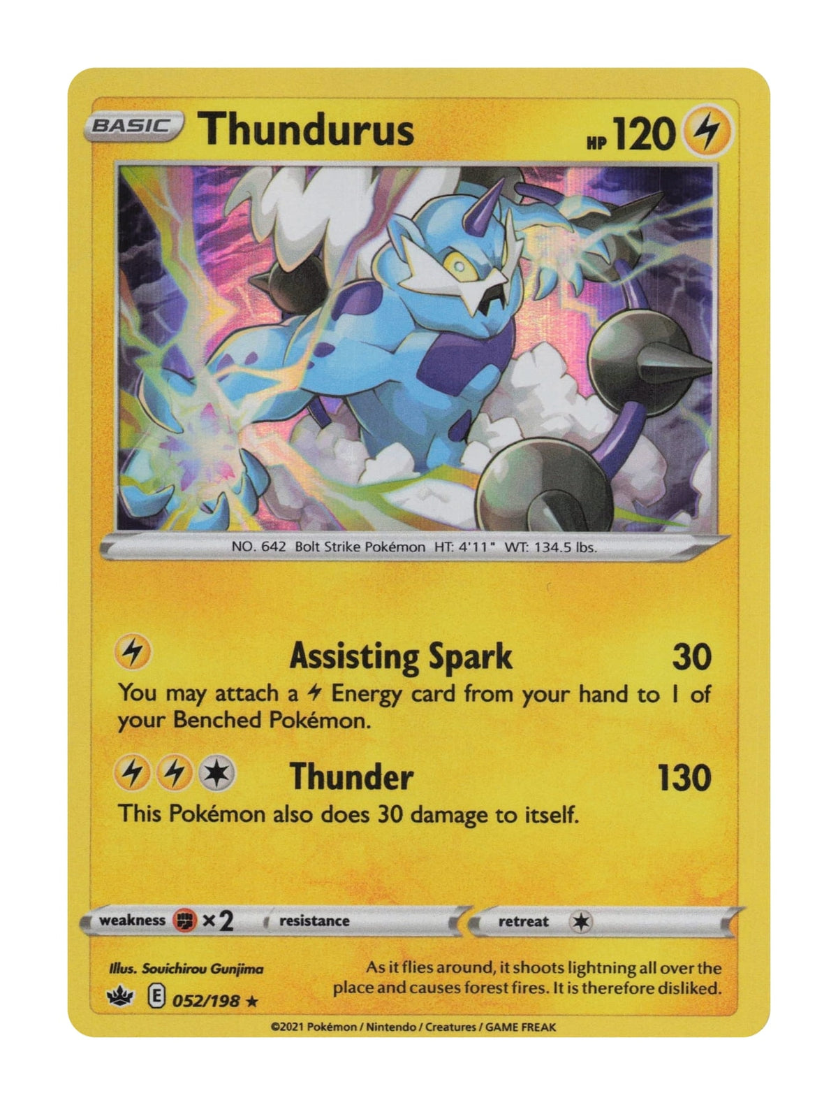 Thundurus - NM front