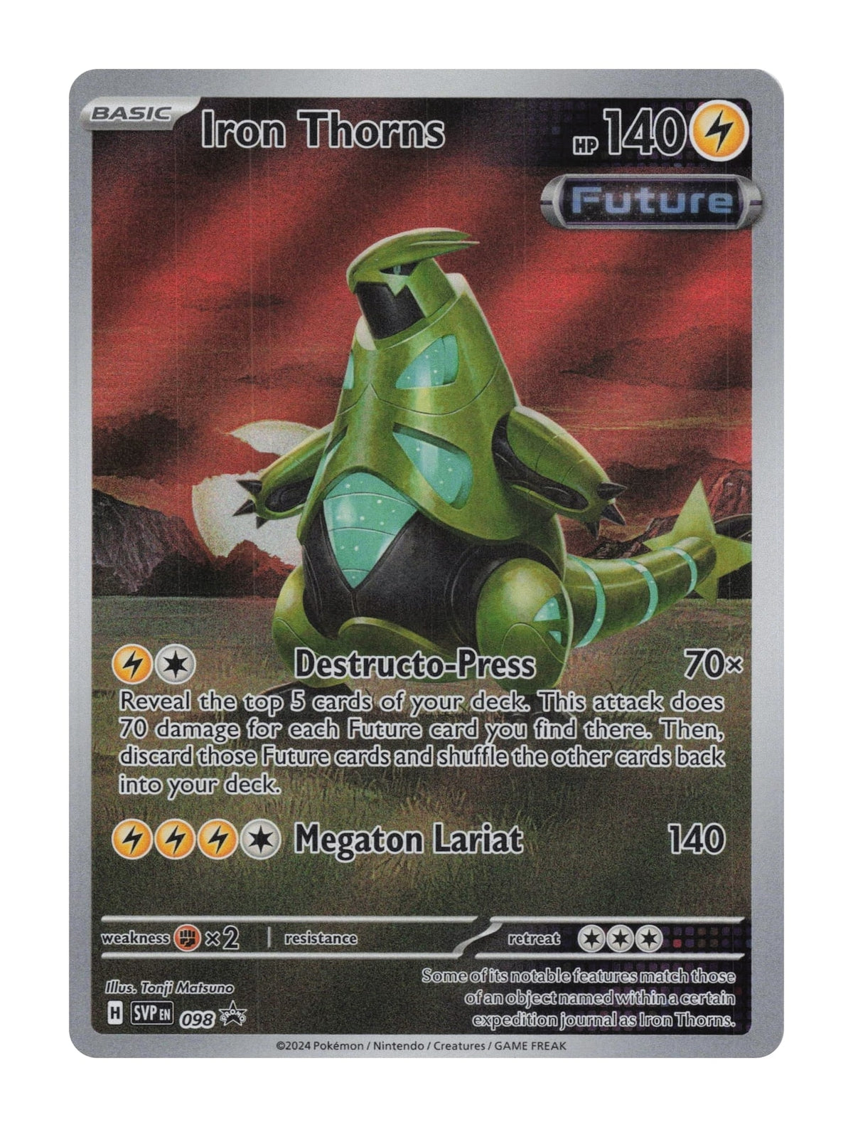 Iron Thorns - NM front