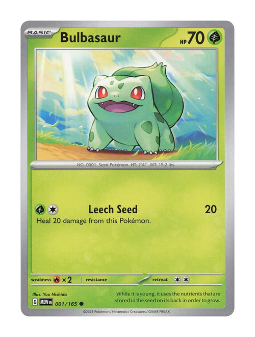 Bulbasaur - NM front