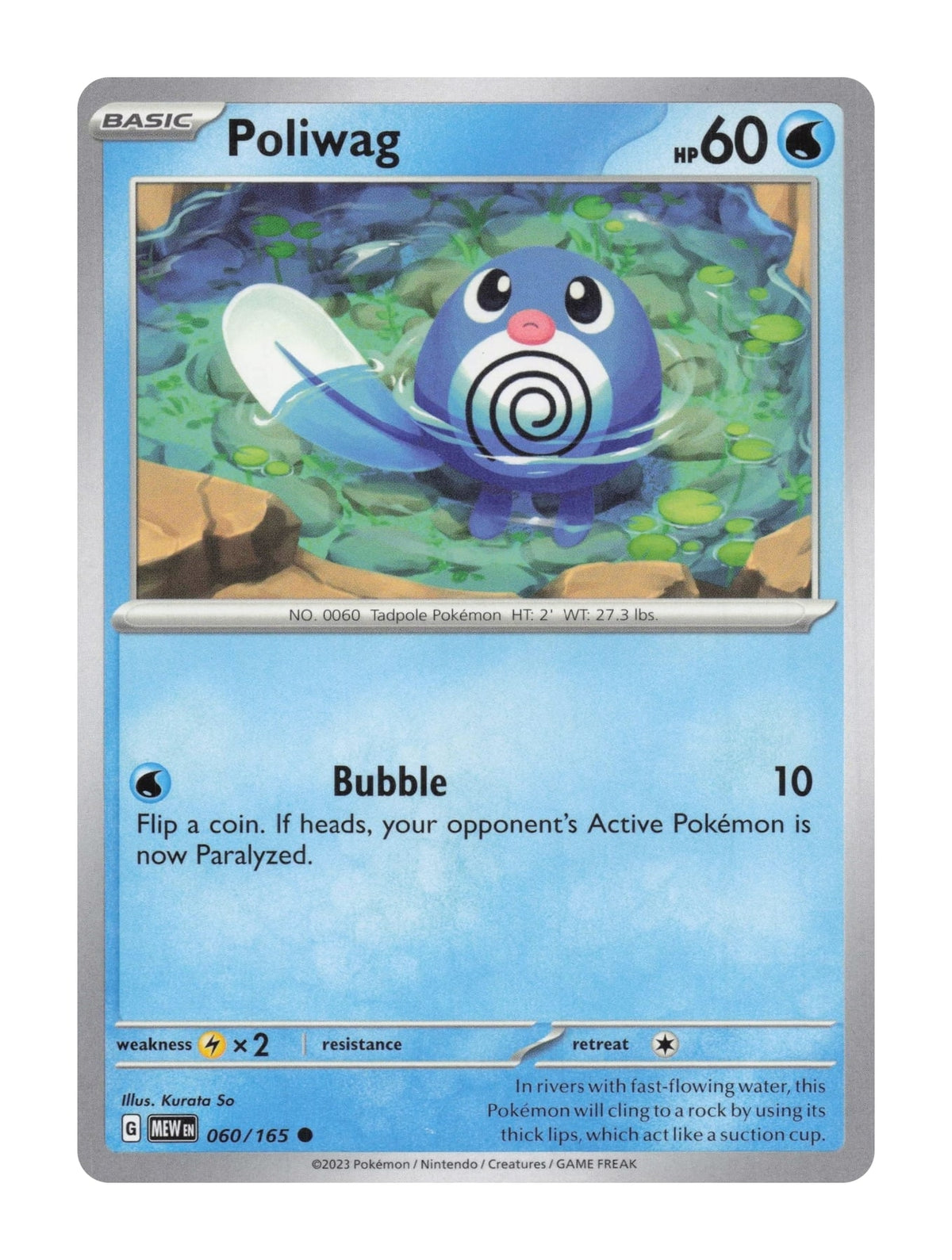 Poliwag - NM front
