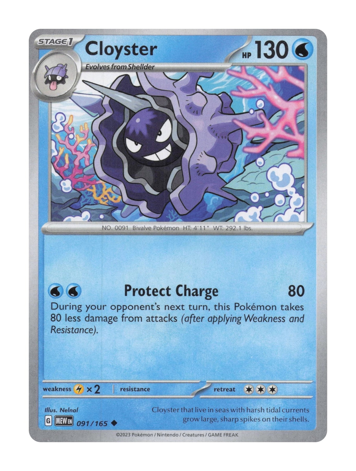 Cloyster - NM front