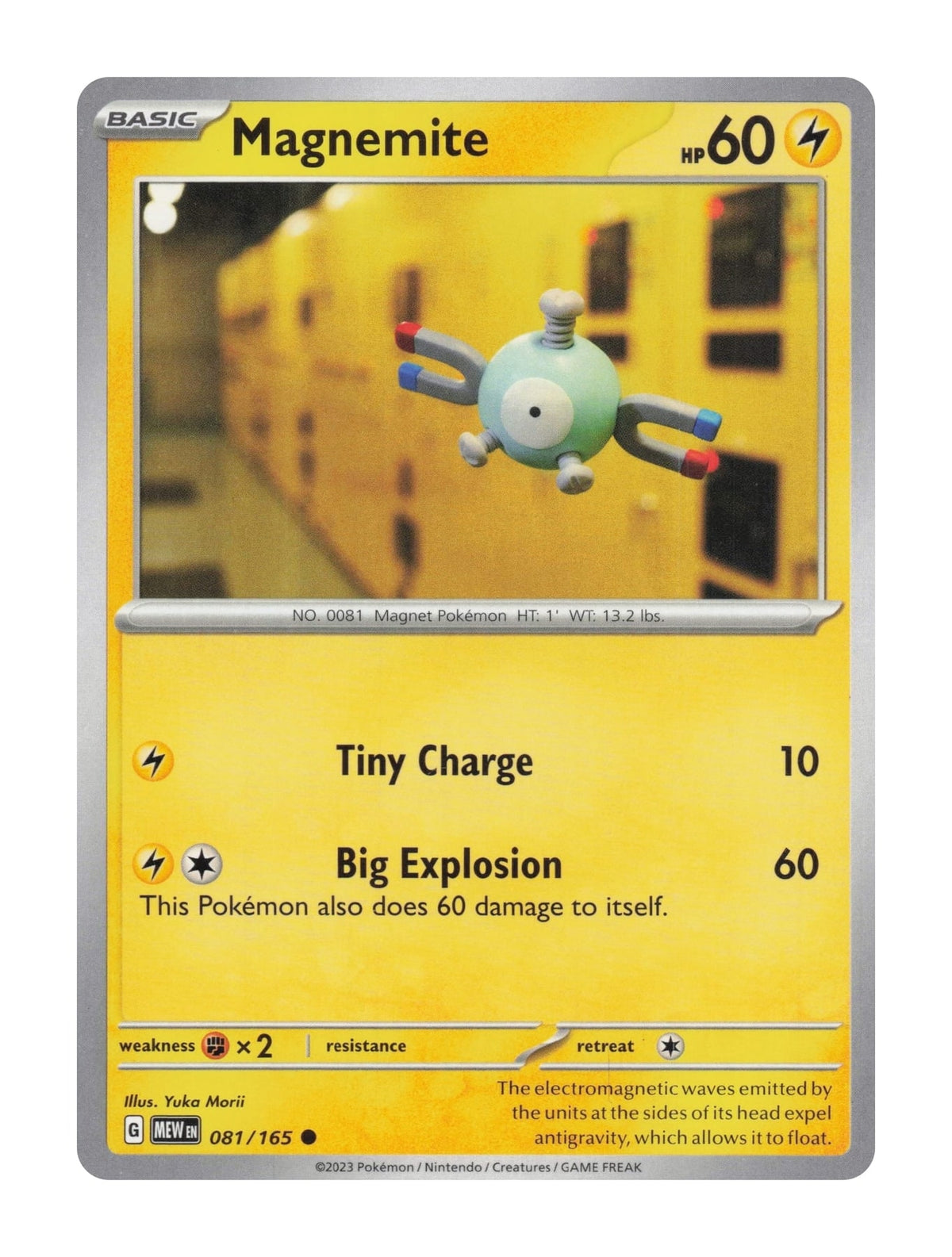 Magnemite - NM front