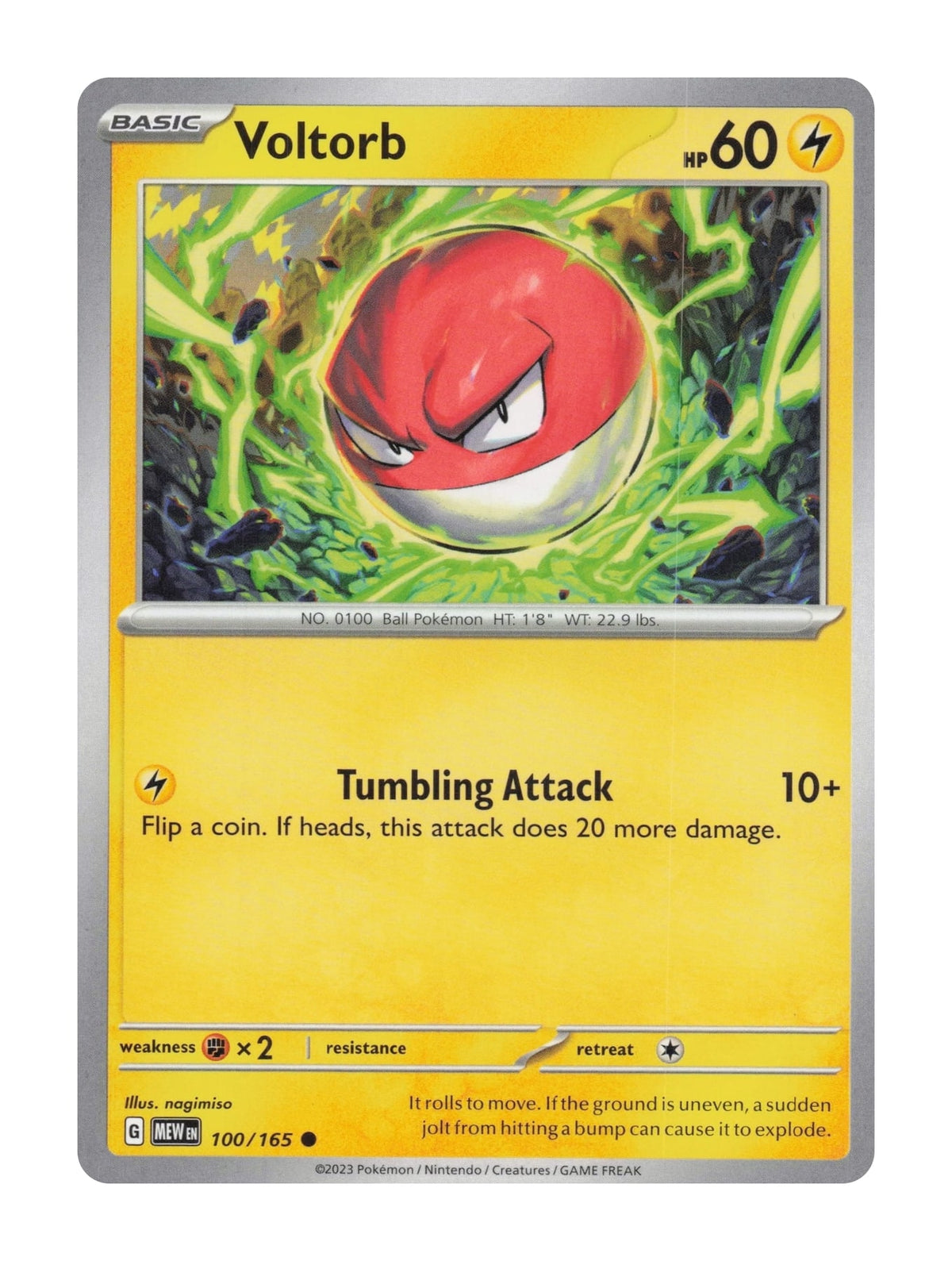 Voltorb - NM front