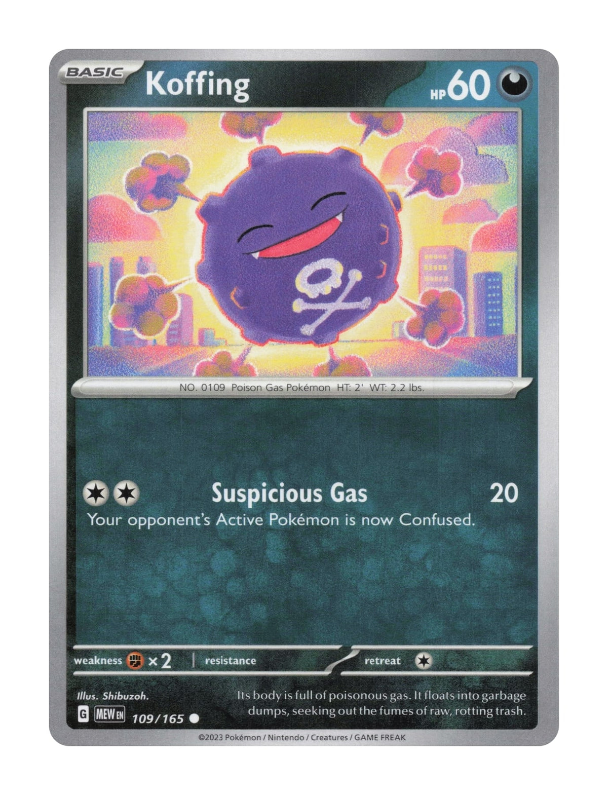 Koffing - NM front