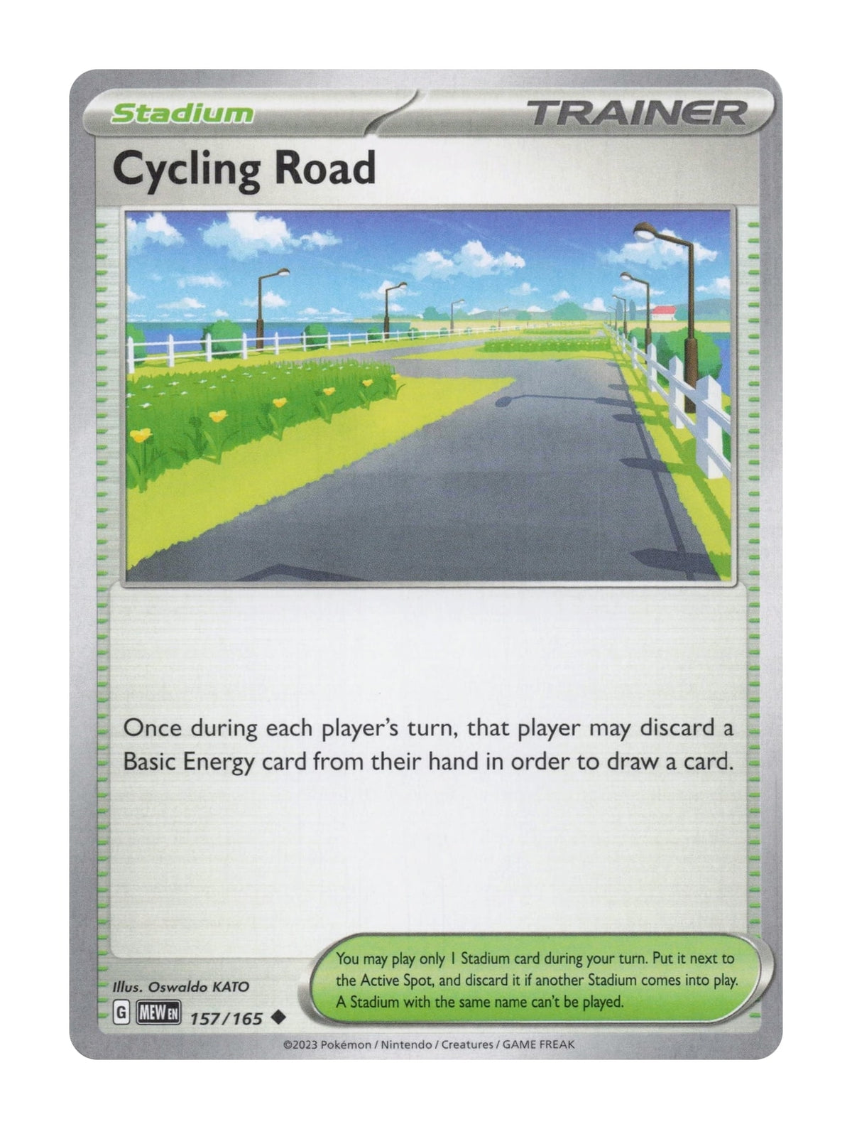 Cycling Road - NM front