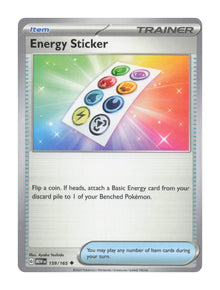 Energy Sticker - NM front