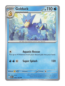 Golduck - NM front