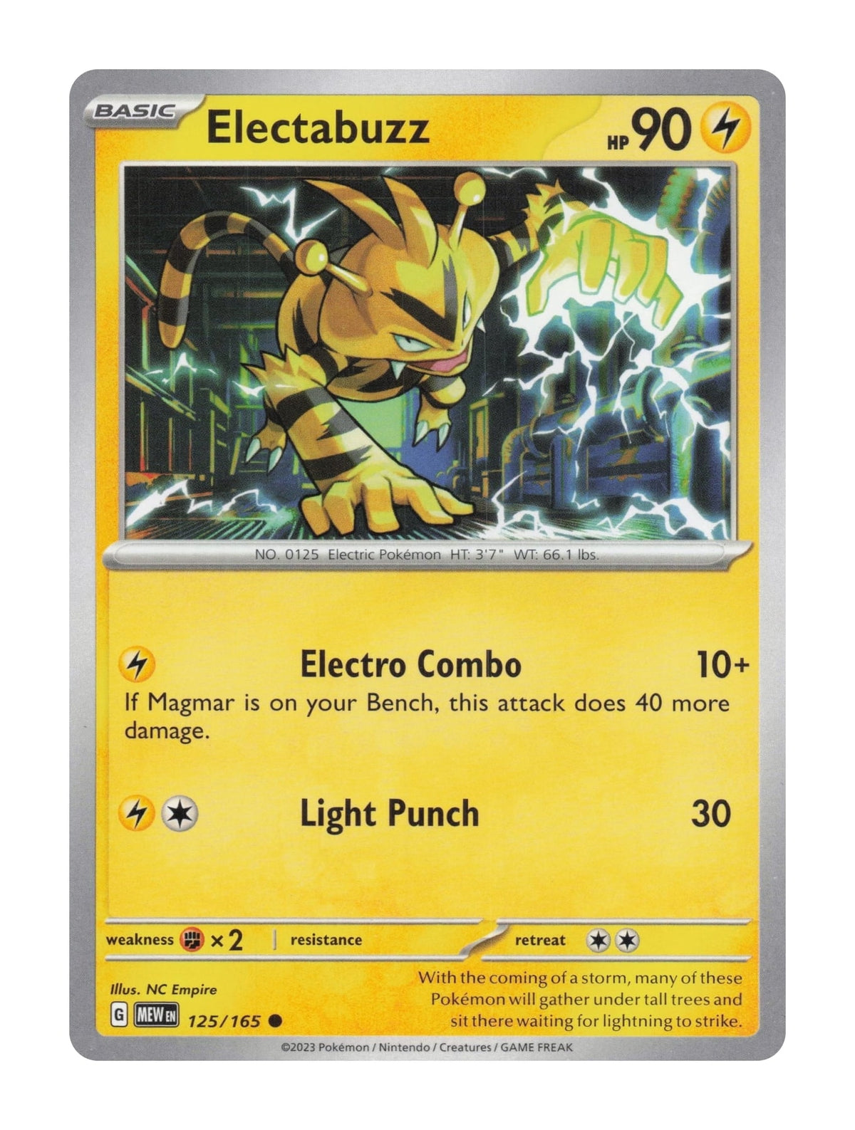 Electabuzz - NM front